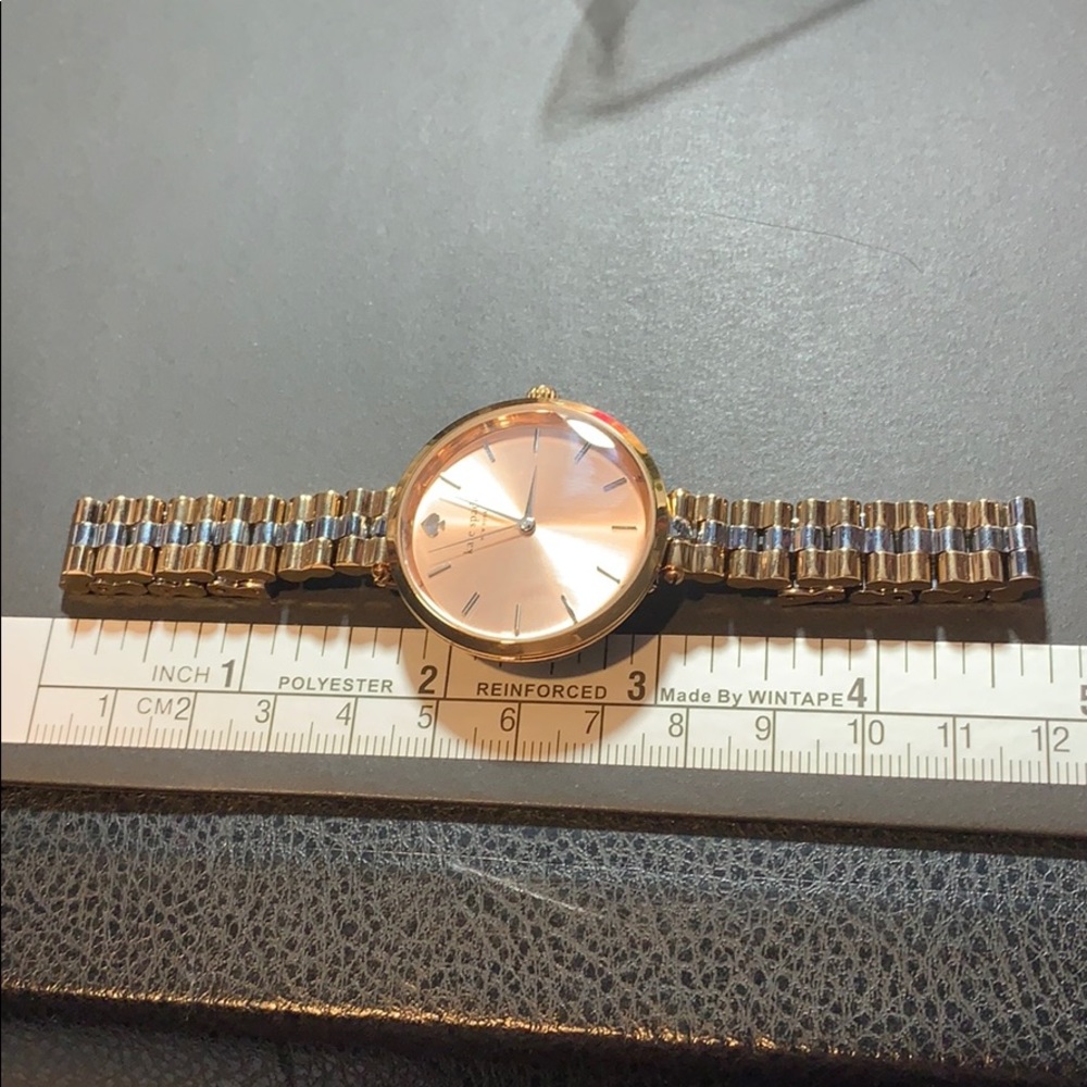 Kate Spade watch Holland rose dial 2-tones euc - Picture 5 of 8
